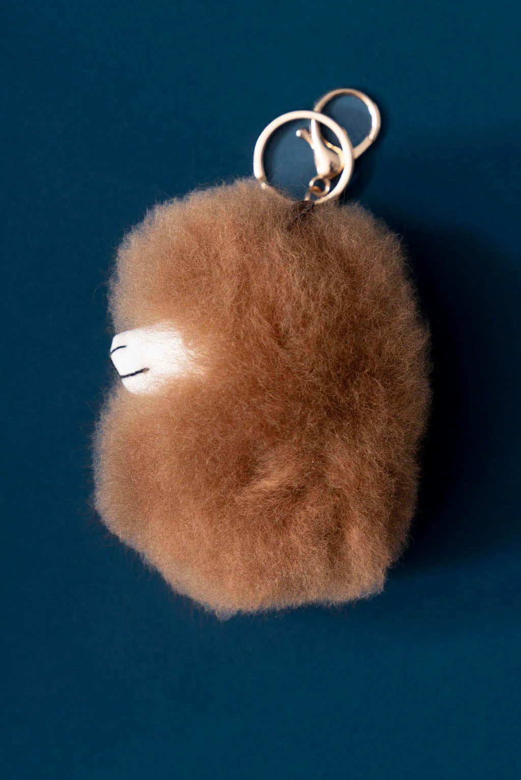 Fluffy Alpaca Fur Keychain