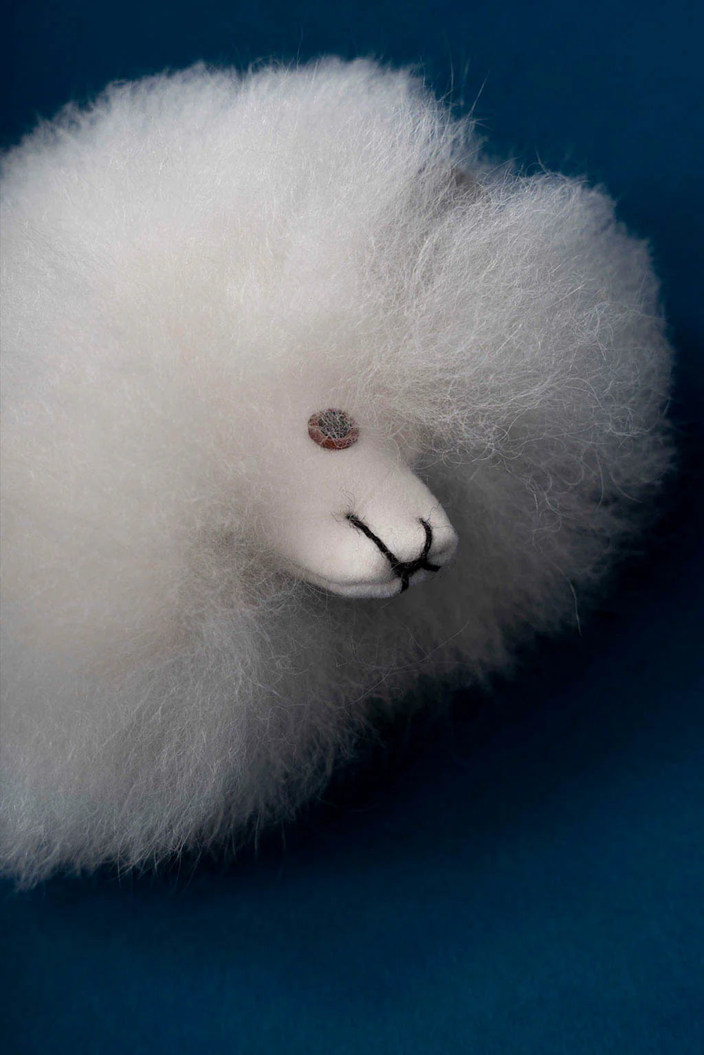 Fluffy Alpaca Fur Keychain
