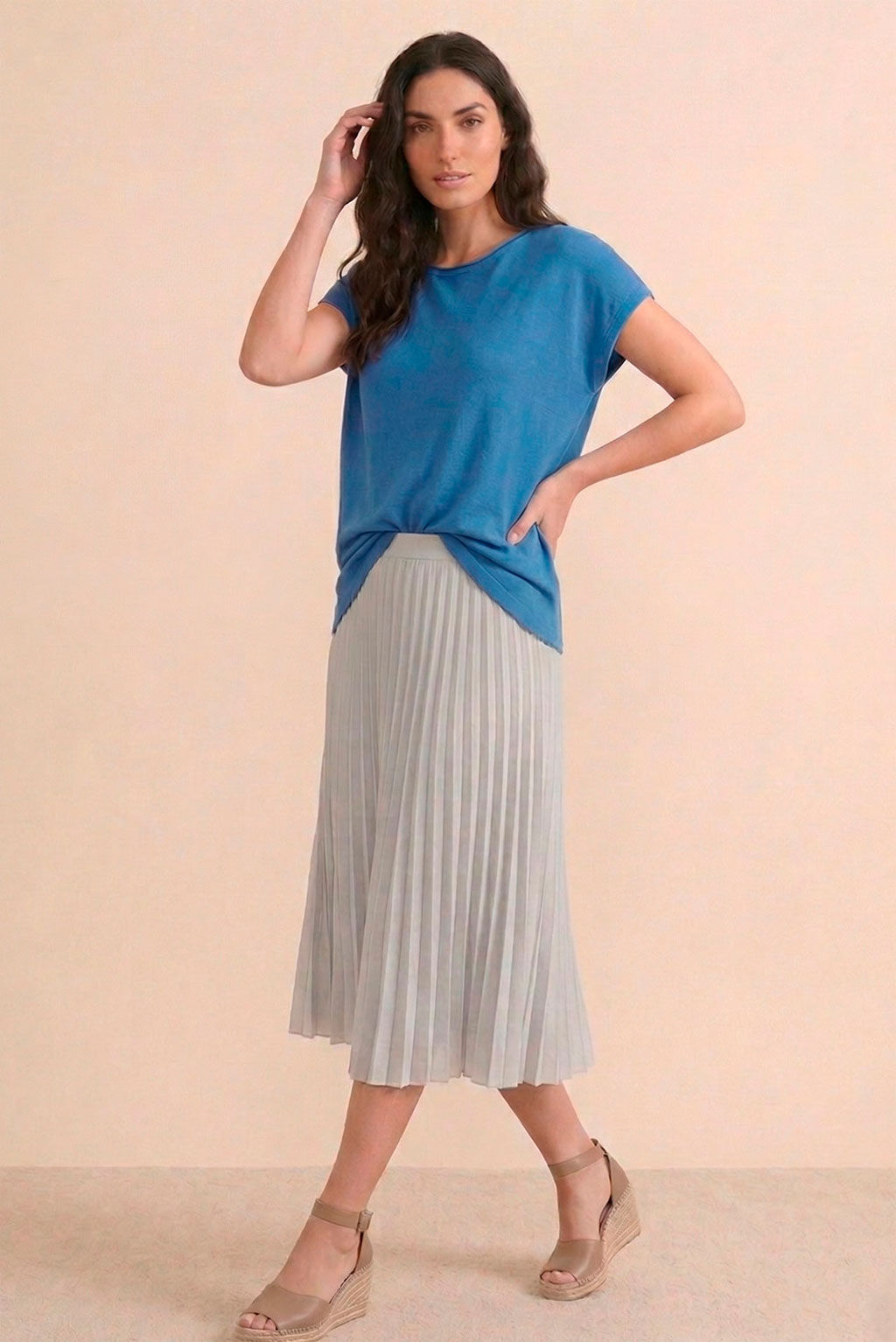Short Sleeve Organic Cotton Top