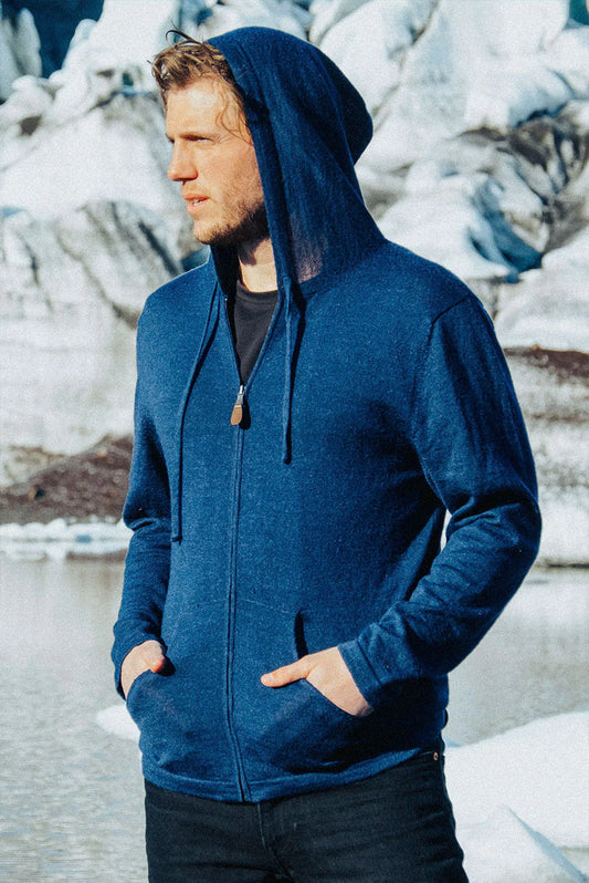 Lightweight Baby Alpaca Hoodie