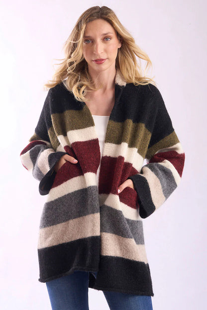 Mabel Alpaca Long Cardigan