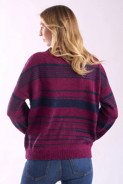 Marissa Crew-Neck Baby Alpaca Sweater