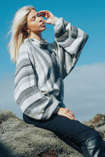 Maxine Turtle Neck  Baby Alpaca Sweater