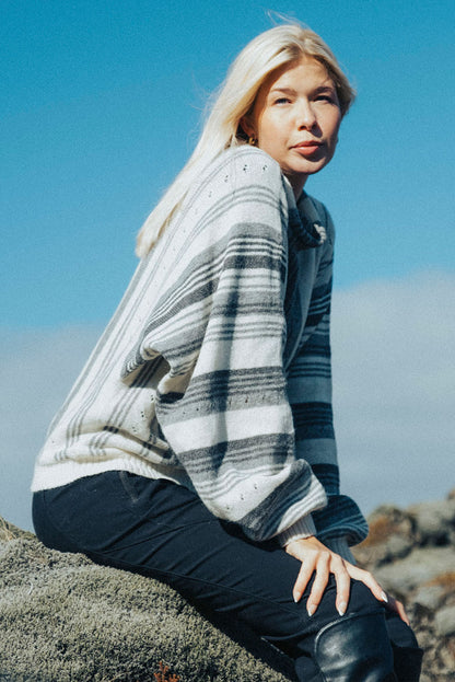 Maxine Turtle Neck  Baby Alpaca Sweater