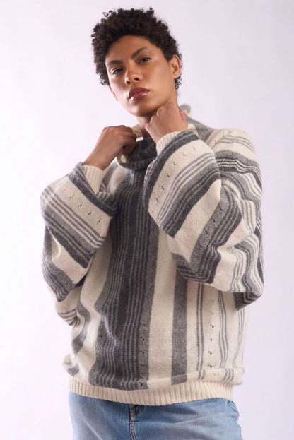 Maxine Turtle Neck  Baby Alpaca Sweater