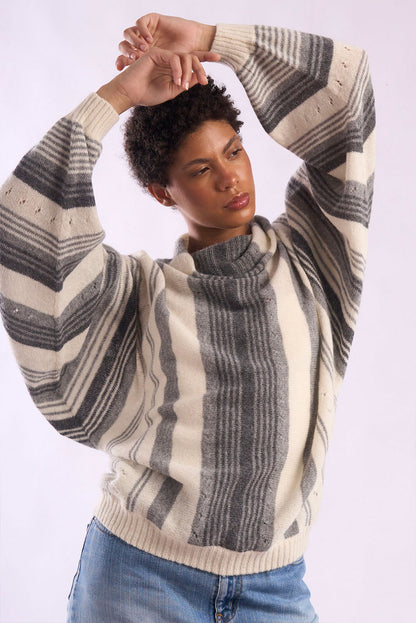 Maxine Turtle Neck  Baby Alpaca Sweater