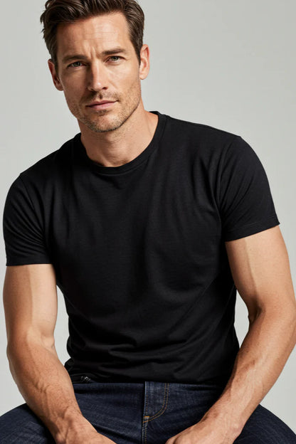 Men's Crew Neck Pima Cotton T-Shirt