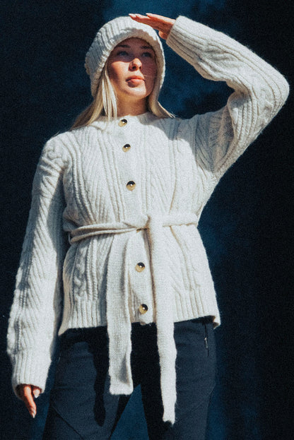 Meredith Alpaca Cardigan