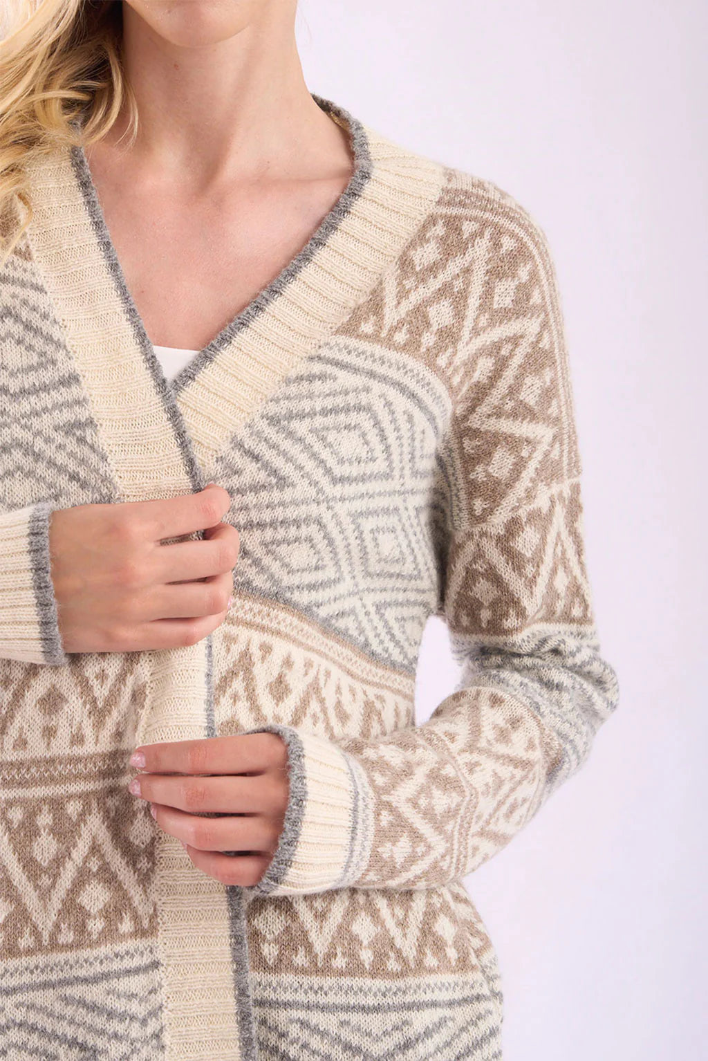 Myra Long Baby Alpaca Cardigan