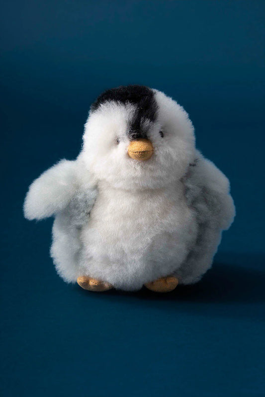 Alpaca Fur Penguin Toy