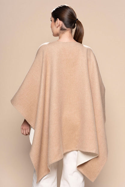 Reversible Baby Alpaca Cape