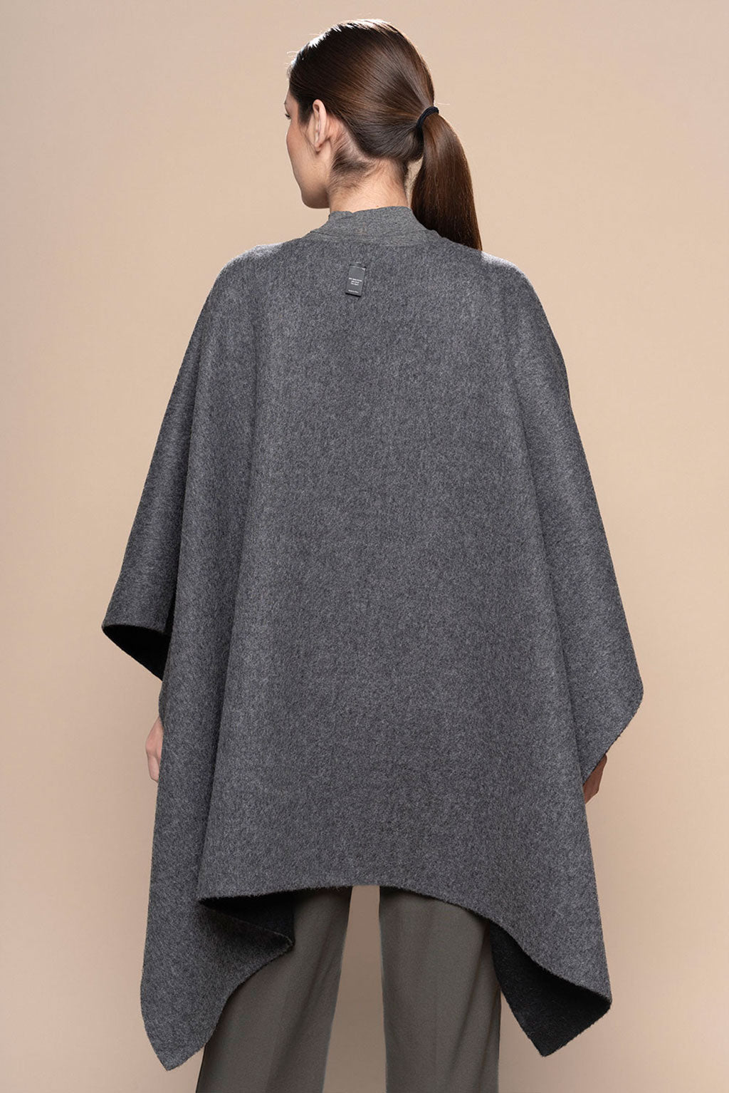 Reversible Baby Alpaca Cape