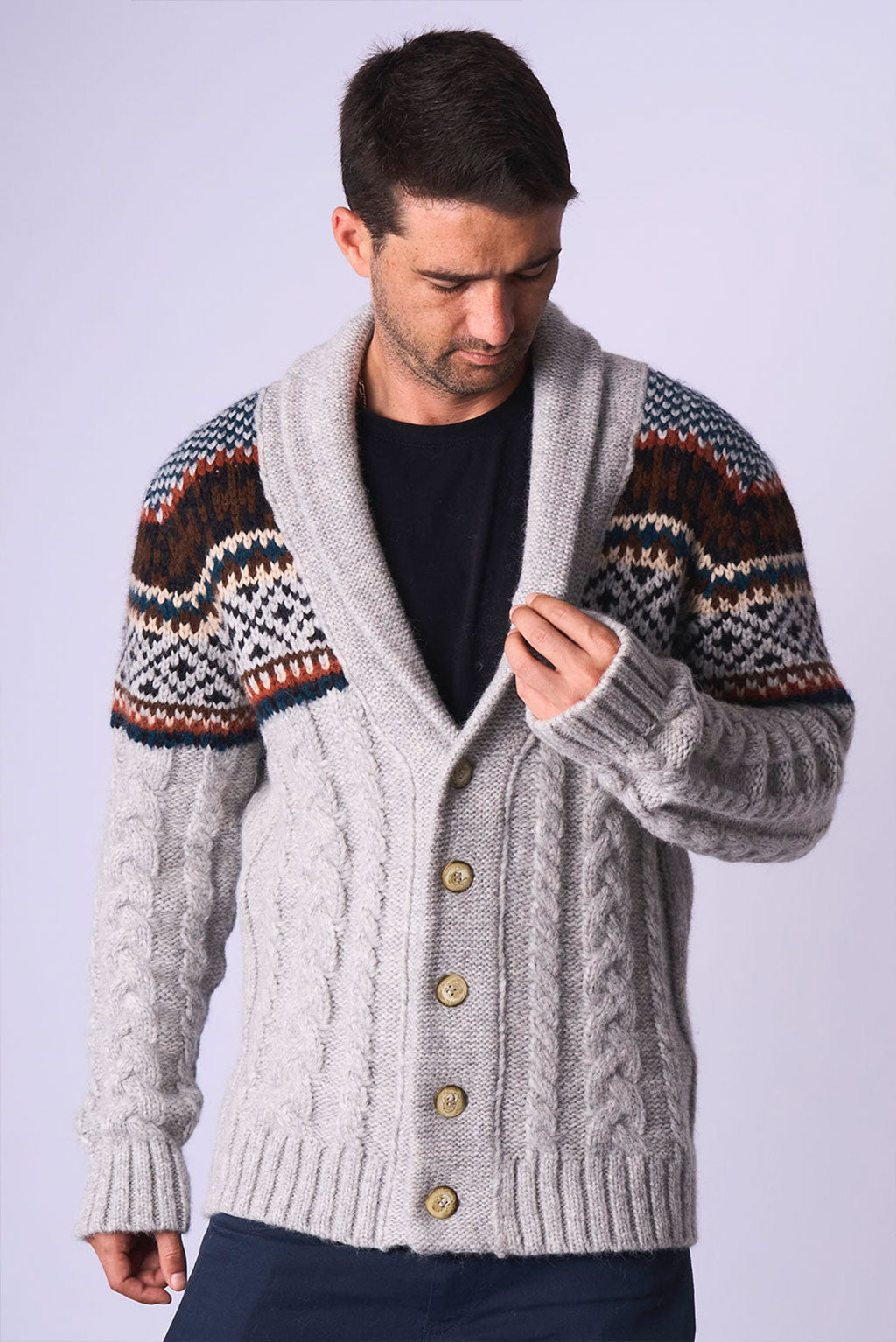 Seul Alpaca Cardigan