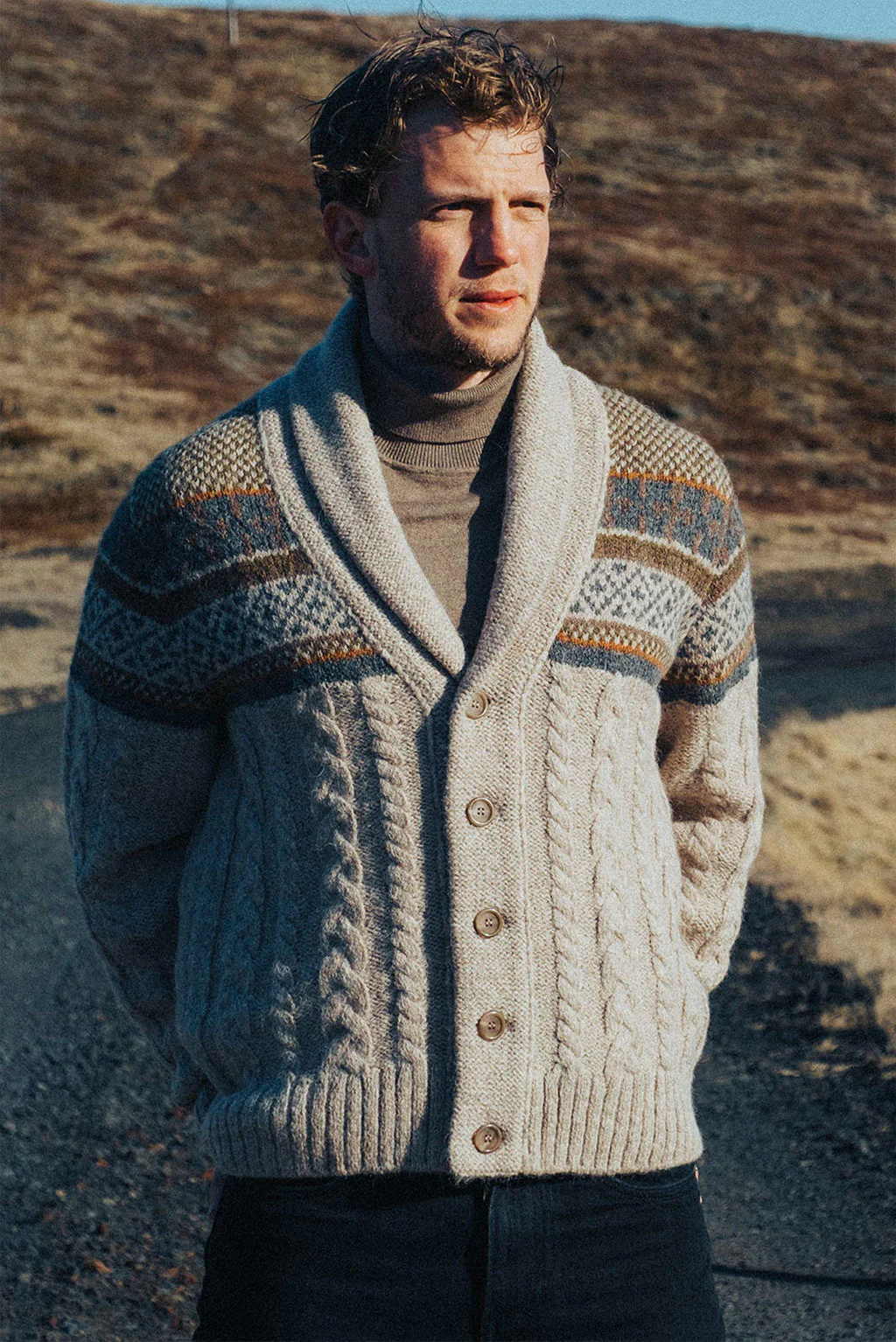 Seul Alpaca Cardigan