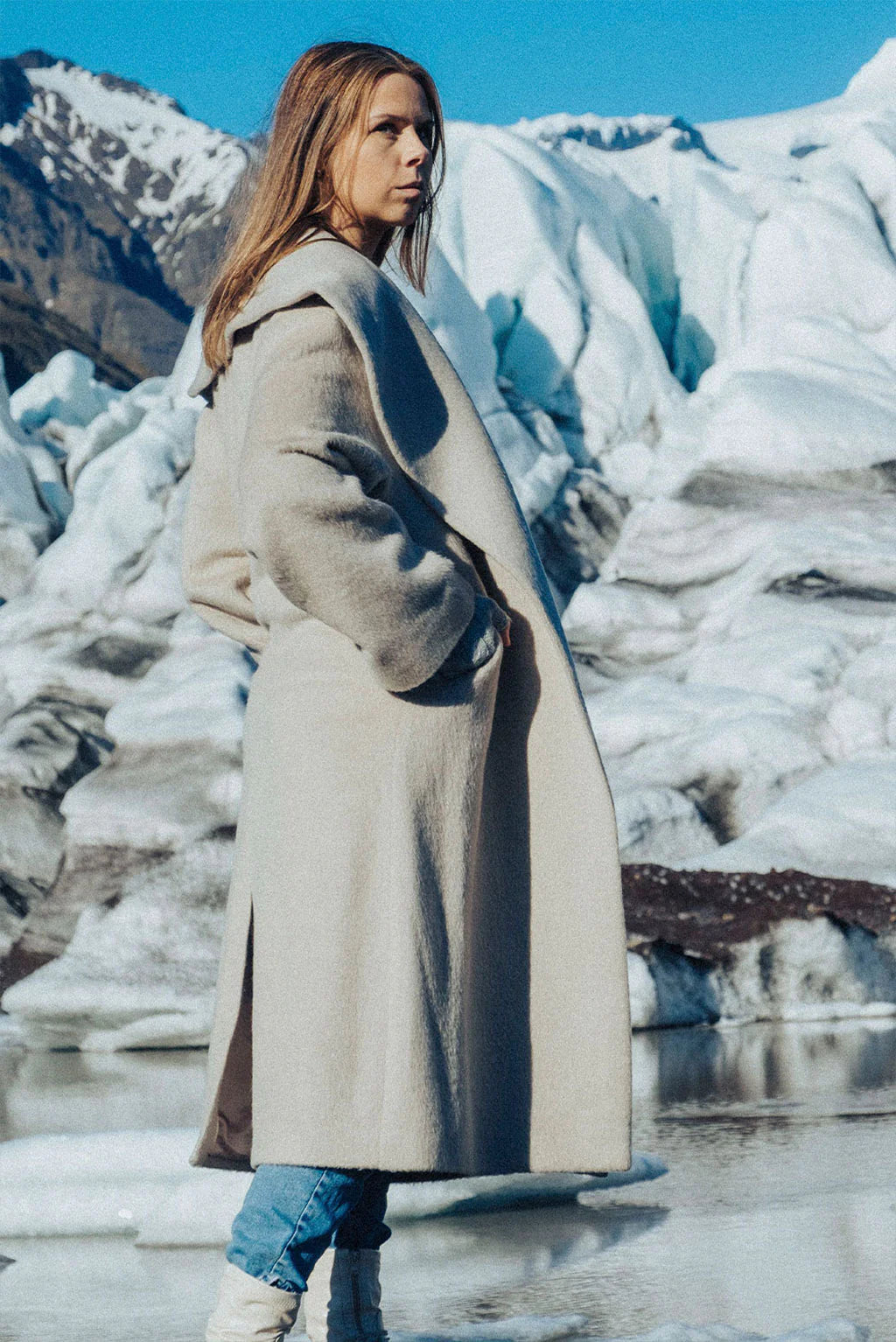 Solange Baby Alpaca Suri Coat