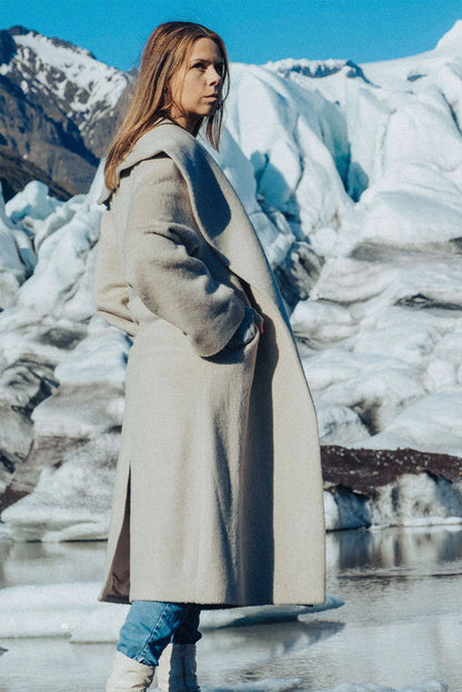 Solange Baby Alpaca Suri Coat