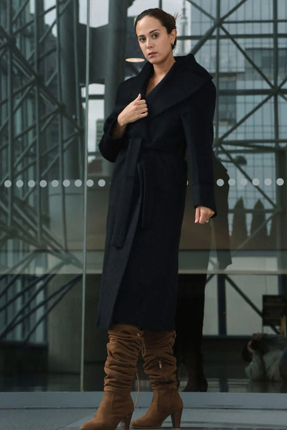 Solange Baby Alpaca Suri Coat