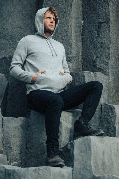 Unisex Baby Alpaca & Cotton Hoodie