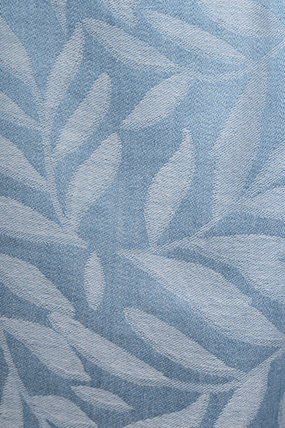 Leaf Motiv Baby Alpaca & Silk Scarf