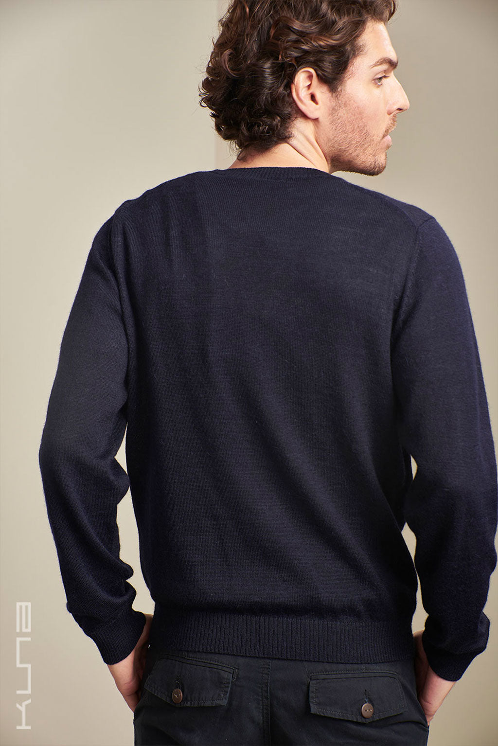 Alaska Crew-Neck Baby Alpaca Sweater