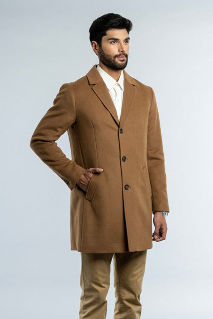 Men's Baby Alpaca Overcoat