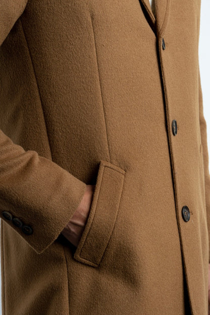 Men's Baby Alpaca Overcoat