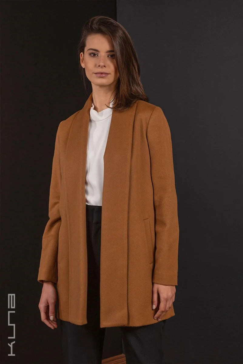 Short 100% Vicuña Swing Coat
