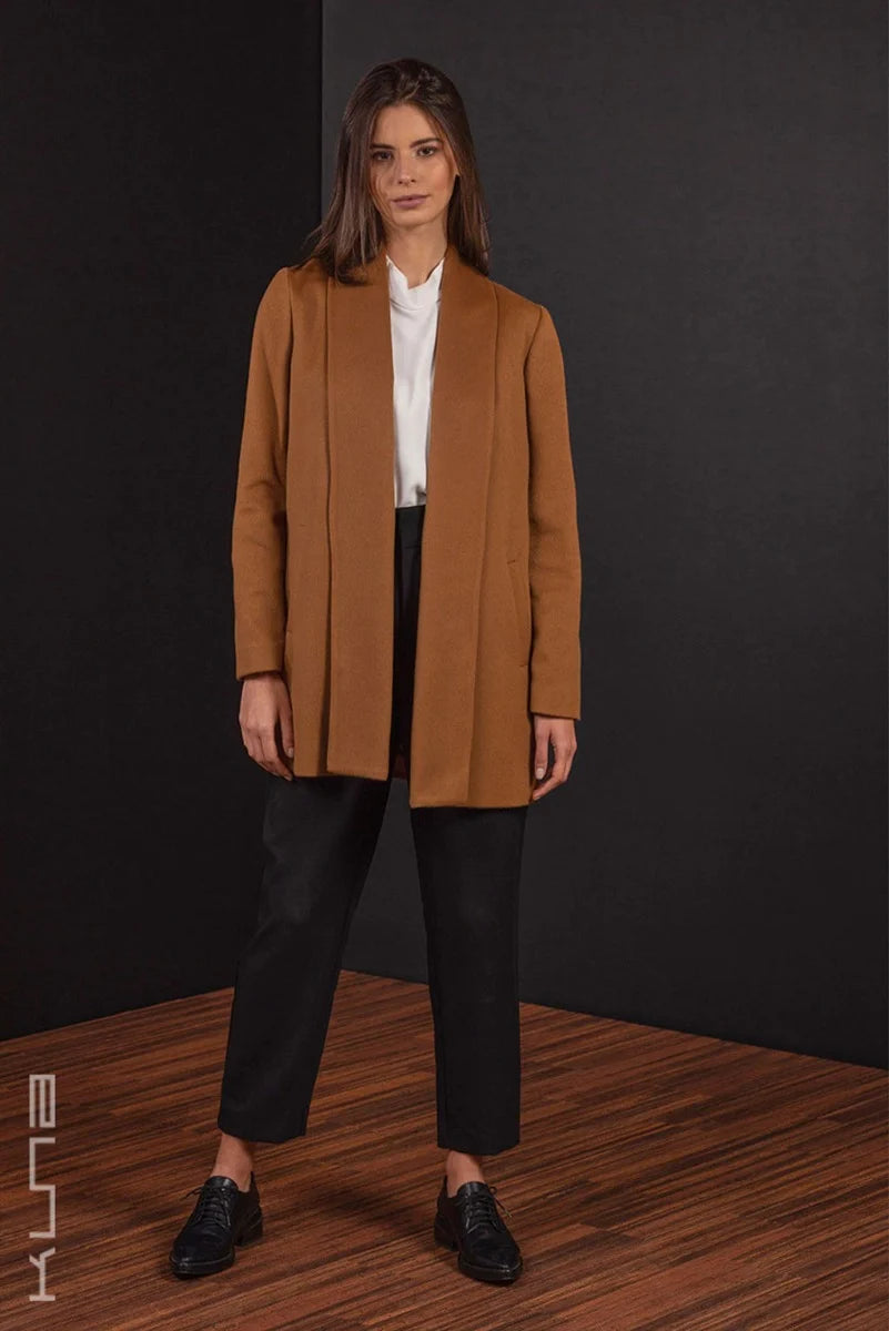 Short 100% Vicuña Swing Coat