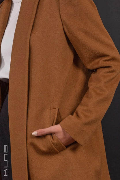Short 100% Vicuña Swing Coat