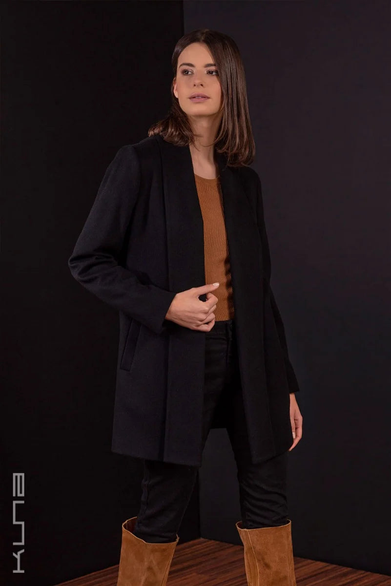 Short 100% Vicuña Swing Coat