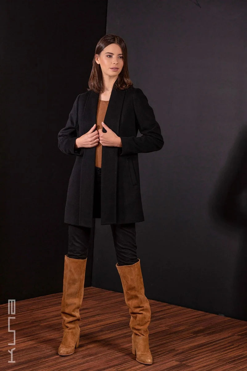 Short 100% Vicuña Swing Coat