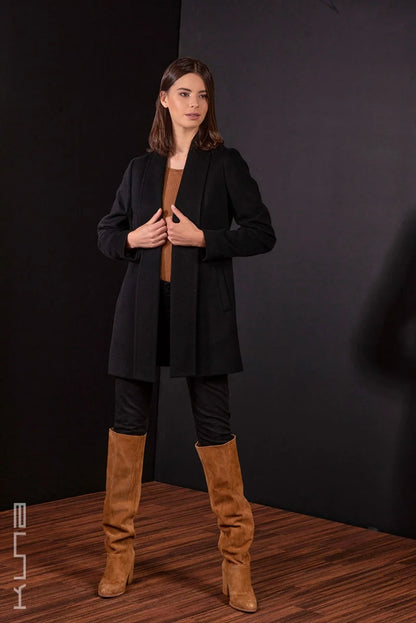 Short 100% Vicuña Swing Coat